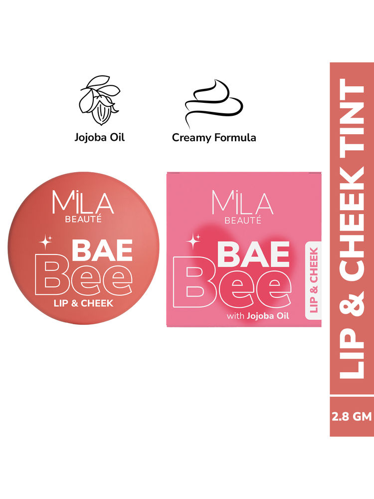 Mila Beauté Baebee Lip & Cheek Tint With Jojoba Oil & Vitamin E Shade-picture-11