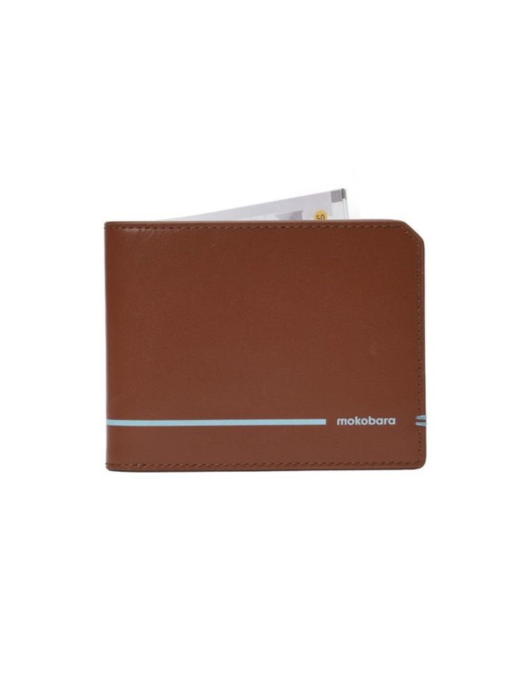 MOKOBARA Stash Slim Bifold Wallet - Tan