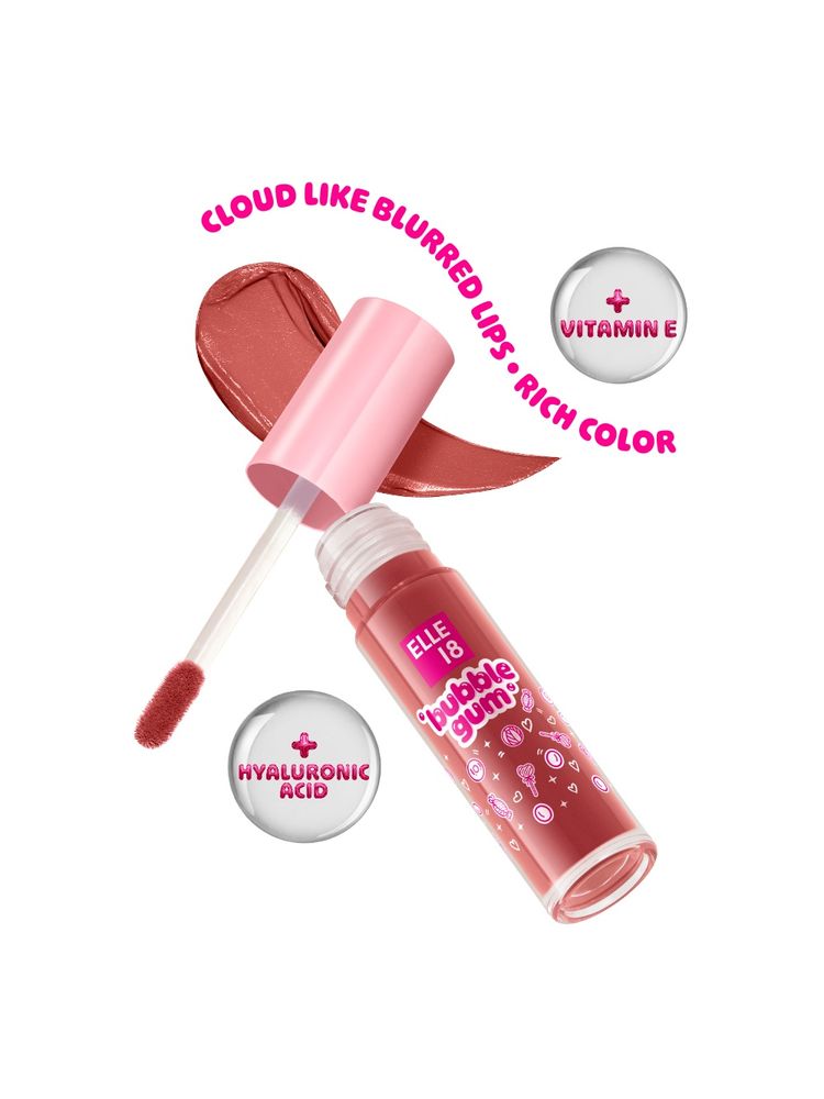 Elle 18 Bubblegum Lip Cloud, Liquid Lipstick-picture-22