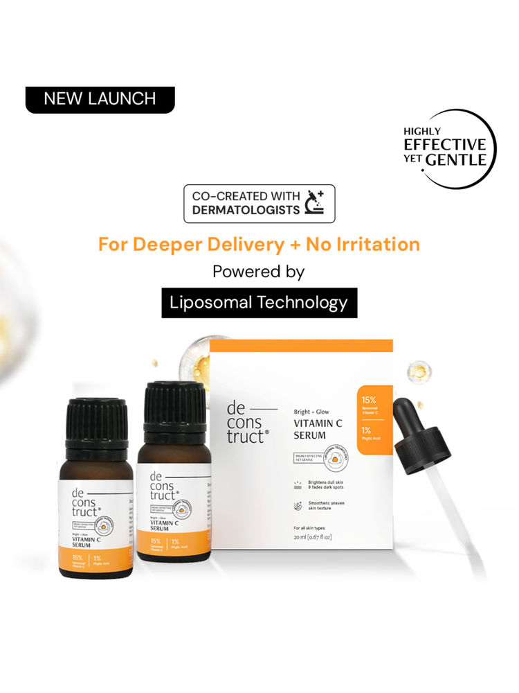 Deconstruct Bright + Glow 15% Vitamin C Serum, With Liposomal Technology, Pigmentation & Dark Spots-image-40