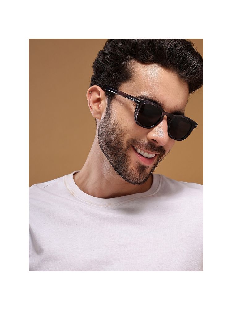 Voyage UV Protected & Polarized Black Wayfarer Sunglasses for Unisex Adult - 22002MG4191-picture-15