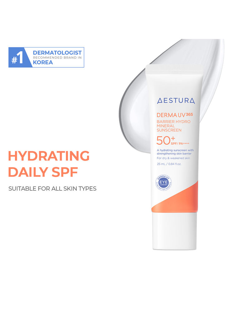 Aestura Derma UV365 Barrier Hydro Mineral Sunscreen 50+ SPF/PA++++
