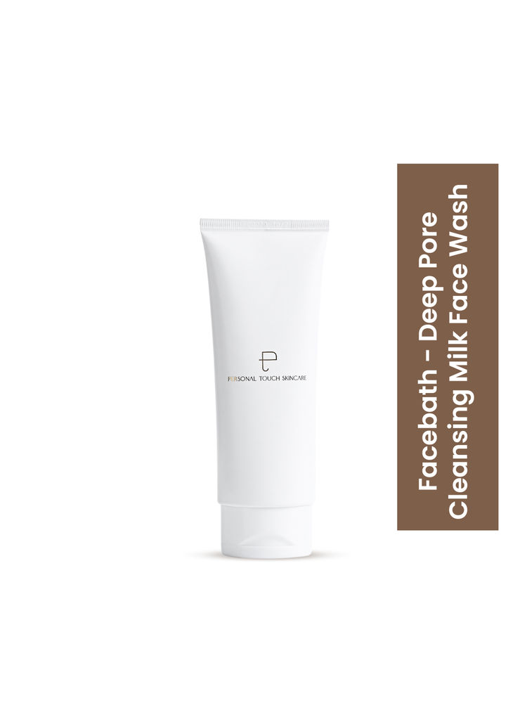 personal touch skincare Personal Touch Facebath Deep Cleansing Milk Peptides Facewash With Niacinamide & Salicylic Acid-picture-17