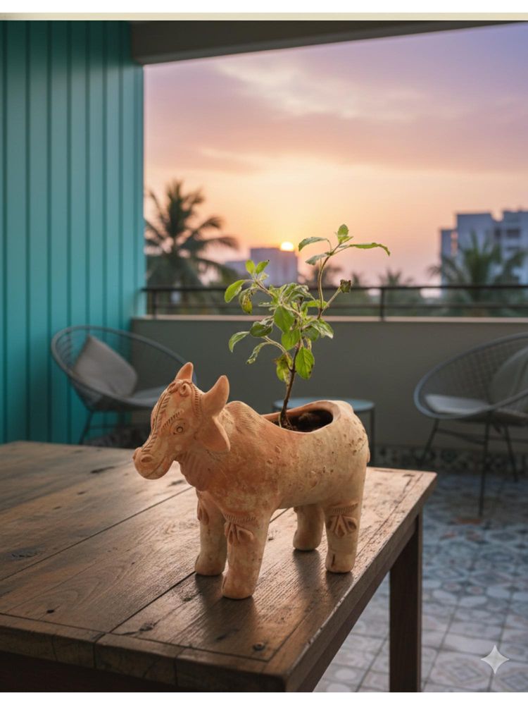Swadeh Meadow Cow Shaped Plater-image-44