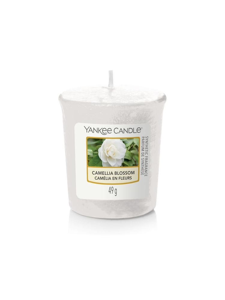 Yankee Candle Original Votive Scented Candle - Camellia Blossom-image-35