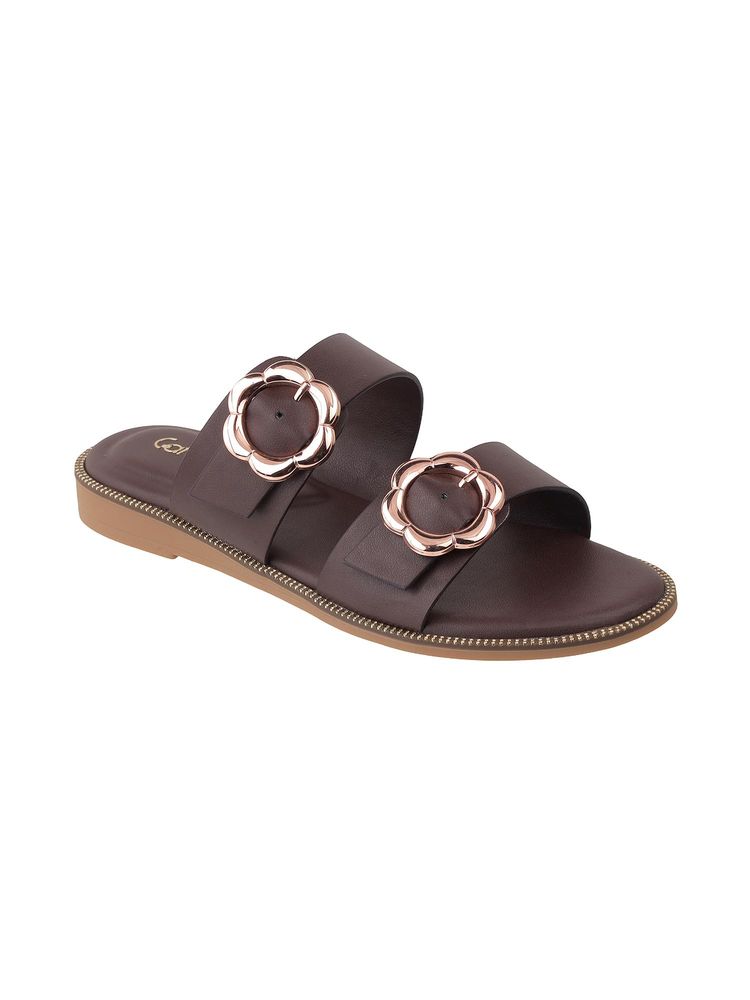 Catwalk Women Slip-On Flats - Brown-picture-34