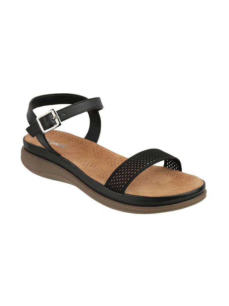 Catwalk Women Sandals - Black-picture-12