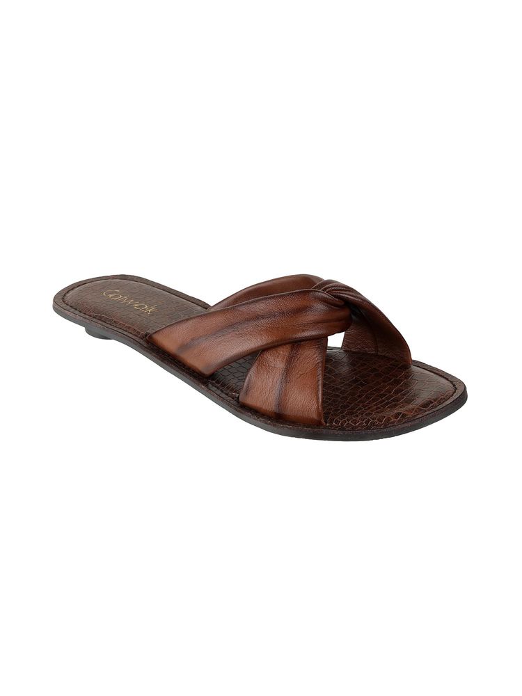 Catwalk Women Slip-On Flats - Tan-picture-33