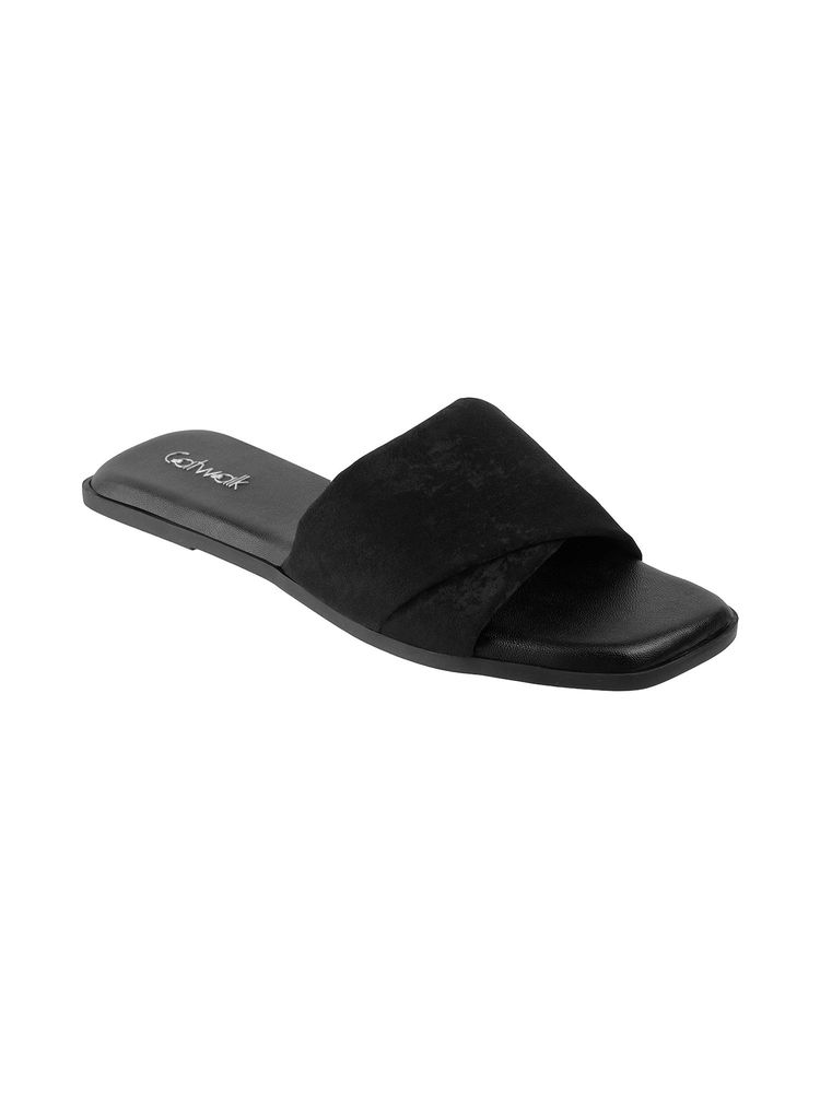 Catwalk Women Slip-On Flats - Black-picture-35