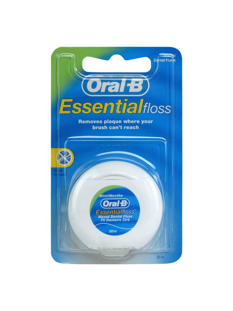 Oral-B Essential Floss Waxed Dental Floss Mint