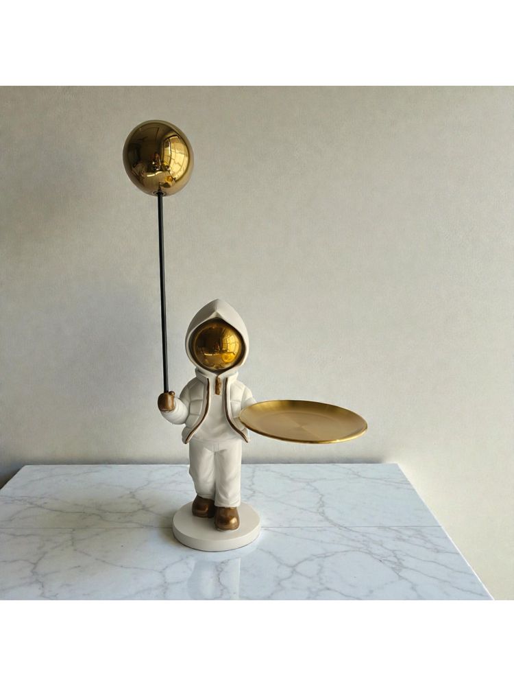 Sun Mun Decors Astronaut Platter with Balloon-image-46