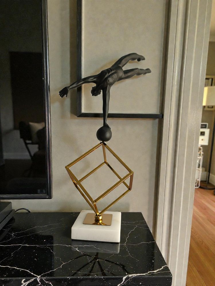 Sun Mun Decors Balancing Acrobat Sculpture-image-9