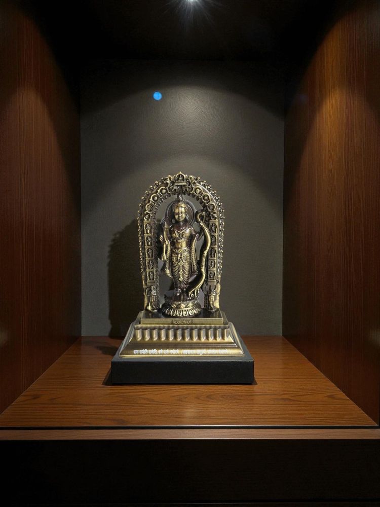 Sun Mun Decors Premium Bronze Metal Ram Lalla-image-47
