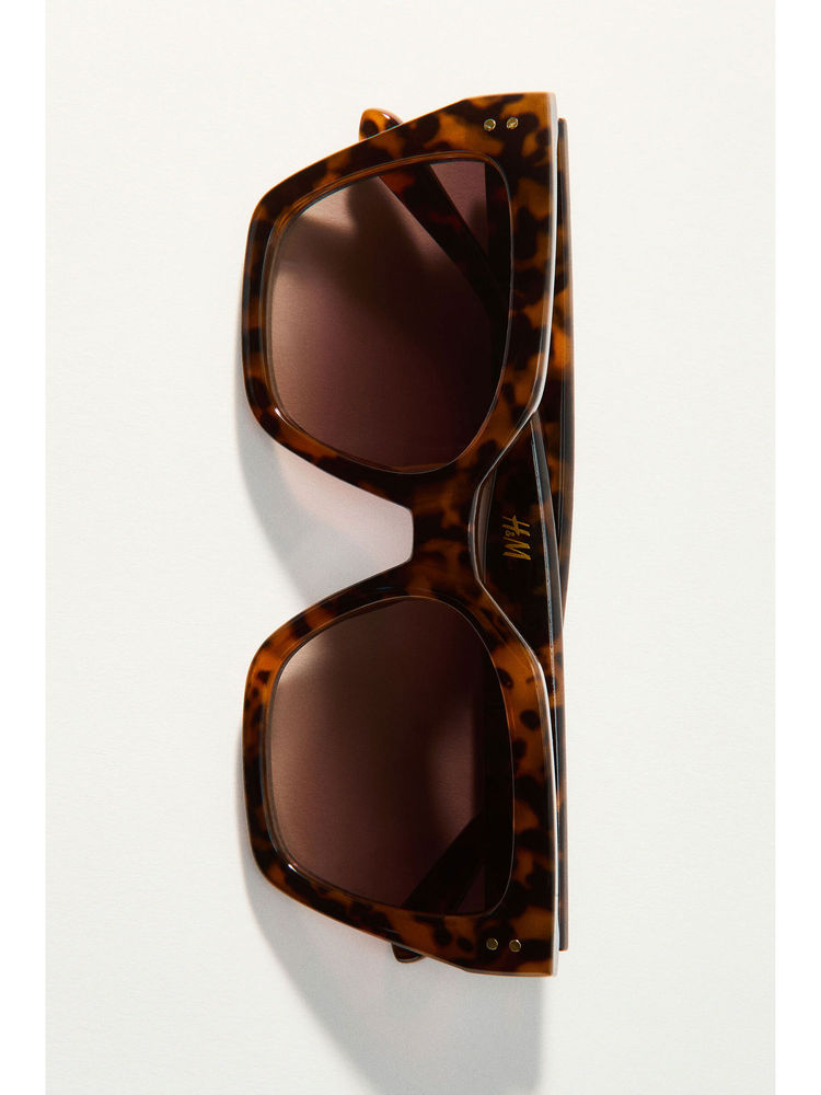 H&M Women Brown Square Sunglasses-picture-15