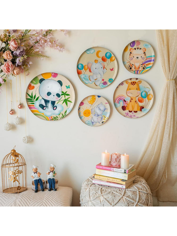 Ritualistic Animal Kingdom Wall Plates For Home Decoration Wall Decor-image-10