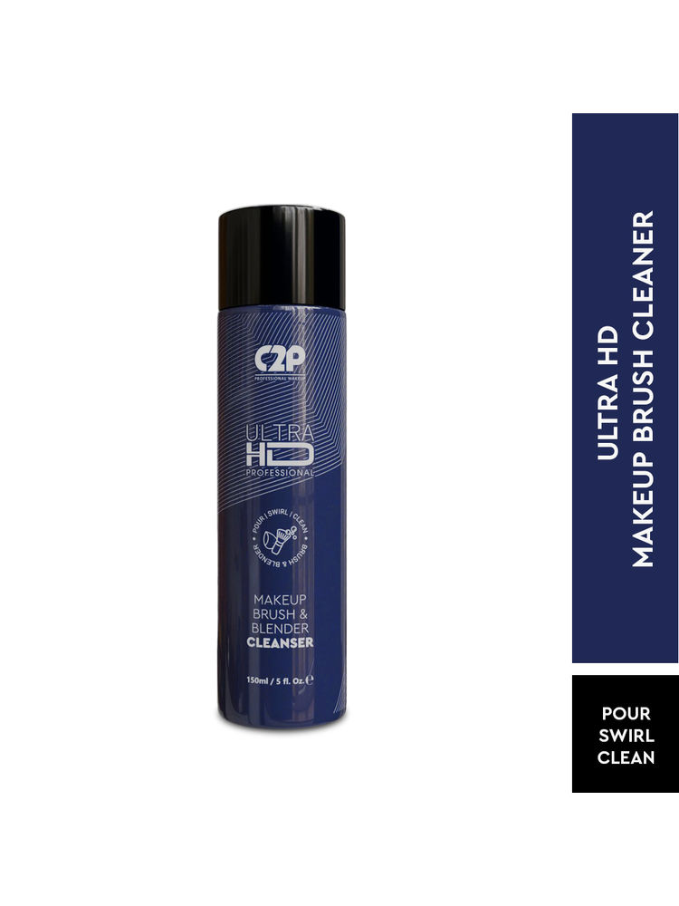 C2P Pro Ultra HD Instant Makeup Brush Cleaner & Sponge Cleaner Liquid Solution