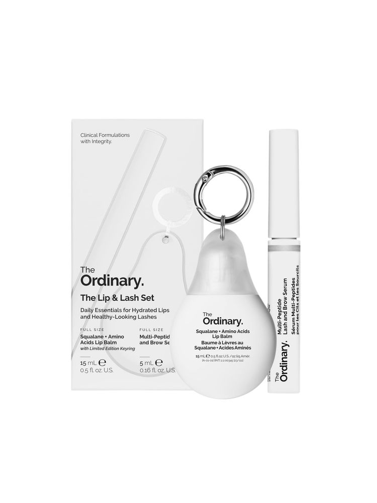 The Ordinary The Lip & Lash Set