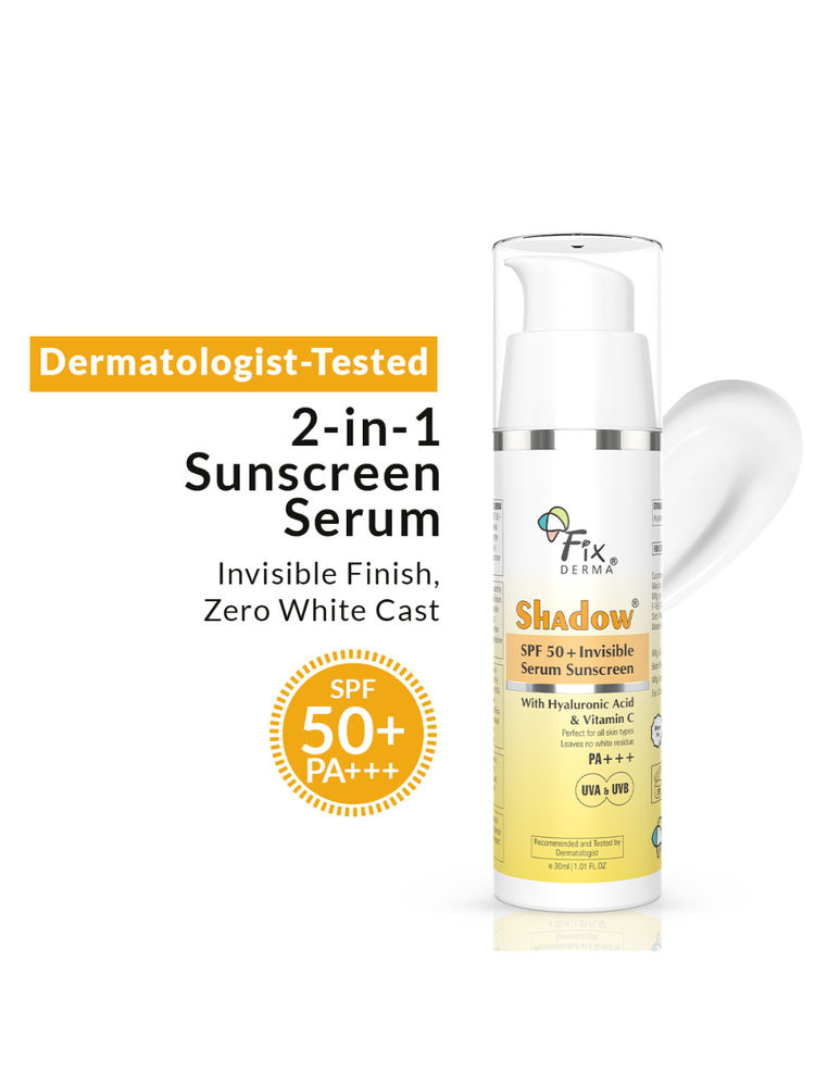 Fixderma Shadow Invisible Serum Sunscreen SPF 50+ PA+++-image-14