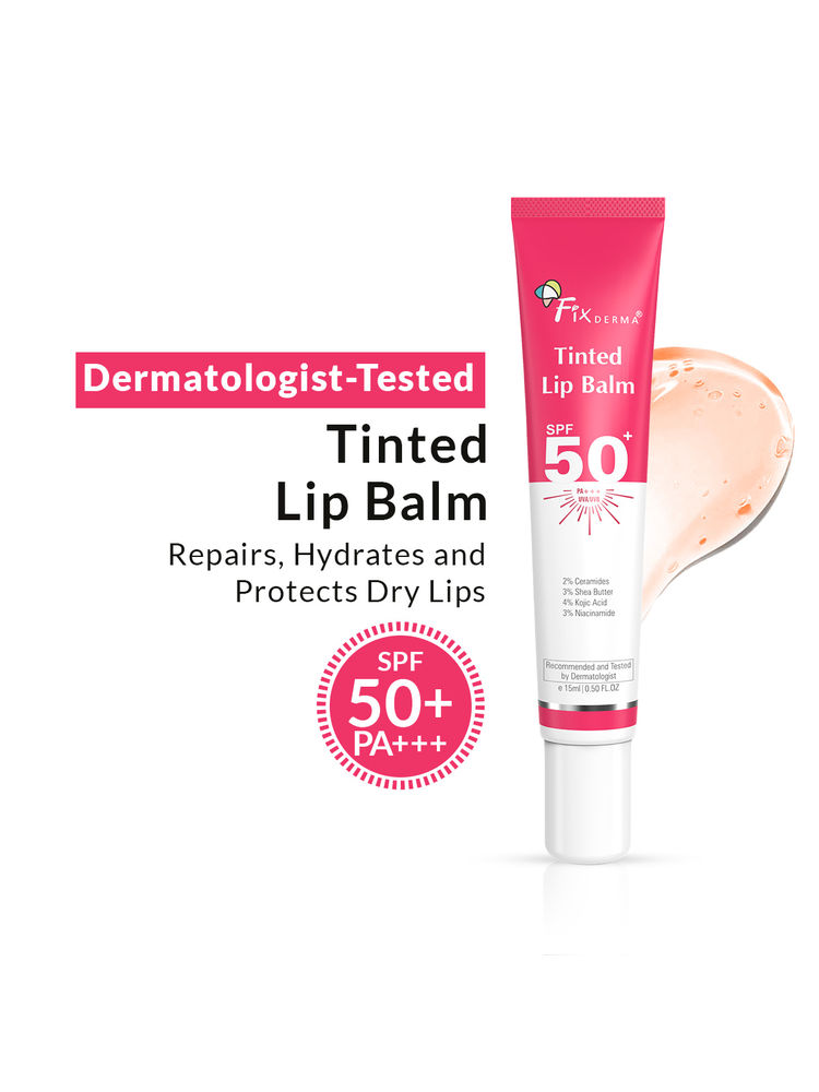 Fixderma 4% Kojic Acid Tinted Lip Balm SPF 50+-picture-45