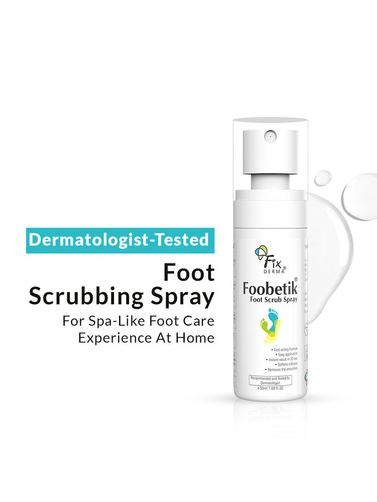 Fixderma Foobetik Foot Scrub Spray