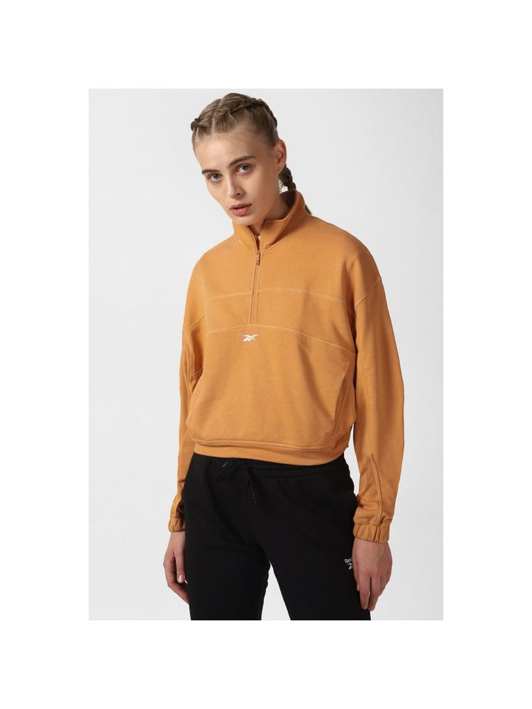 Reebok Womens Wor Knit 1 4 Zip Sweatshirt-image-17
