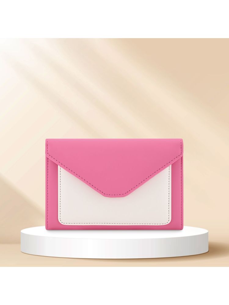 fastrack accessories Fastrack Women'S Pink Faux Leather Casual Wallet-picture-17