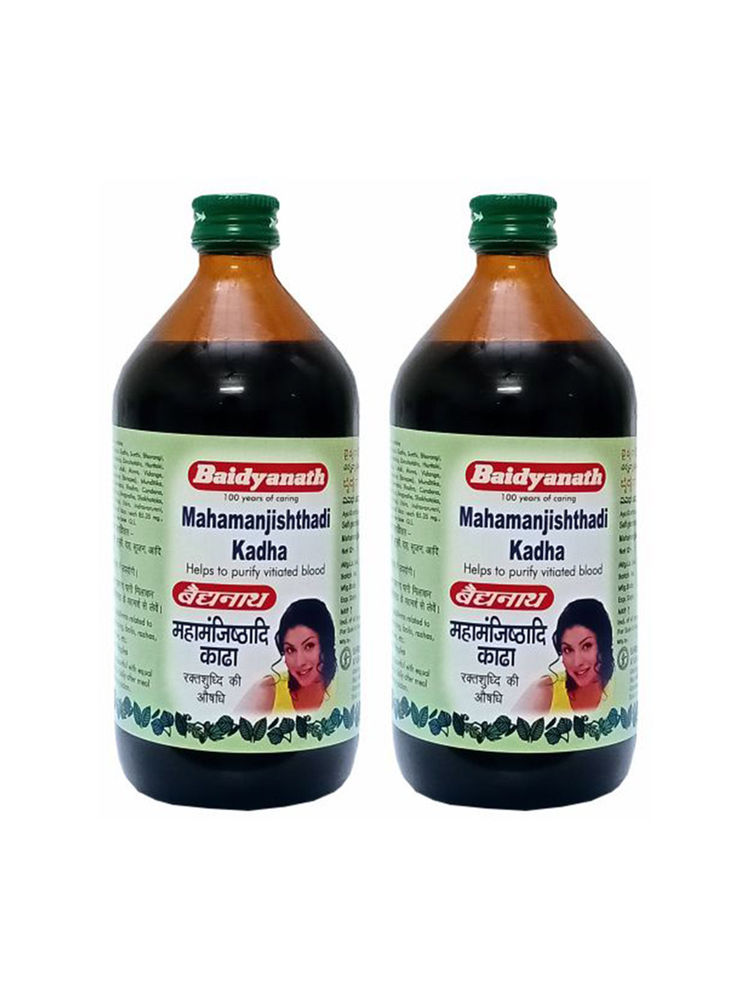 Baidyanath Mahamanjisthadi Kadha For Pimpels - Pack Of 2-picture-30