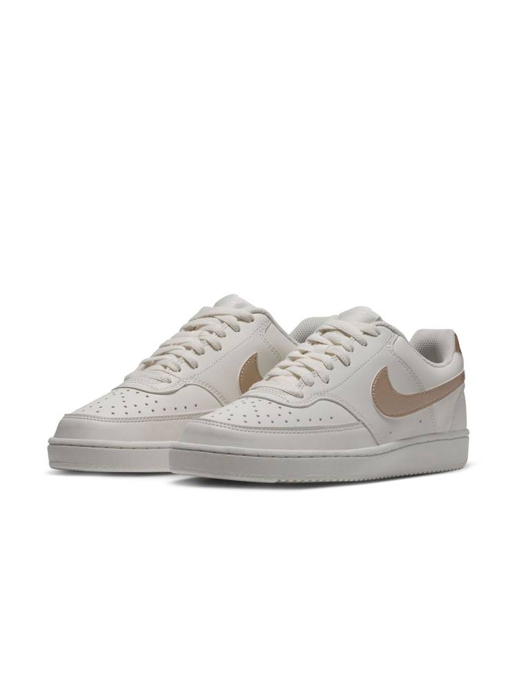 Nike Womens Court Vision Low Sneakers-White