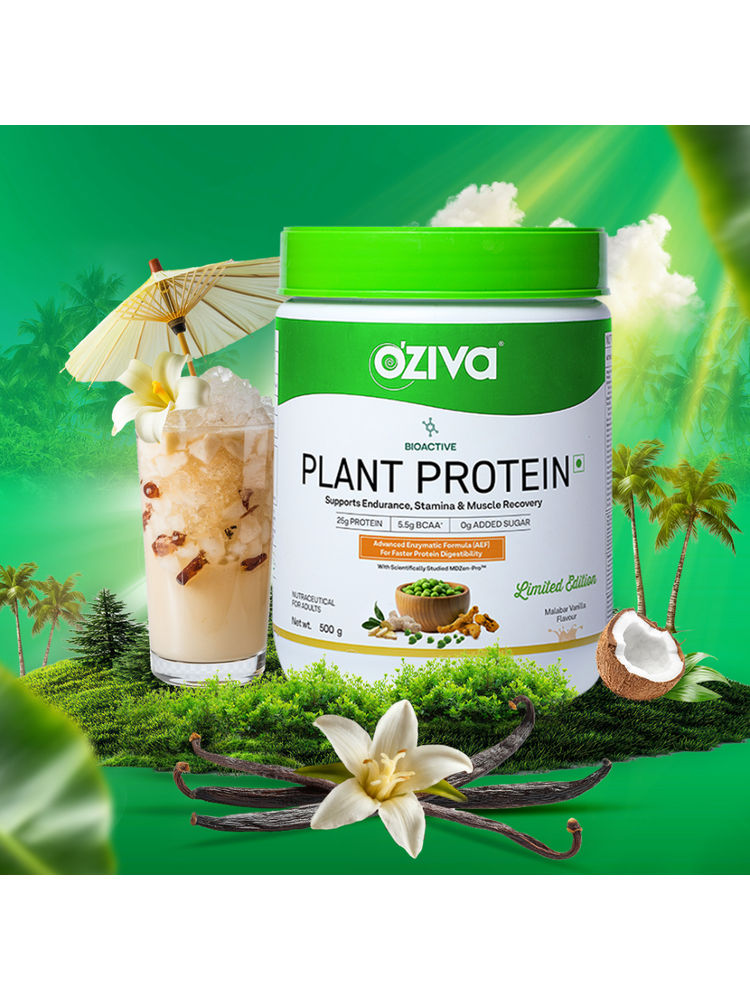 Oziva Bioactive Plant Protein - Malabar Vanilla