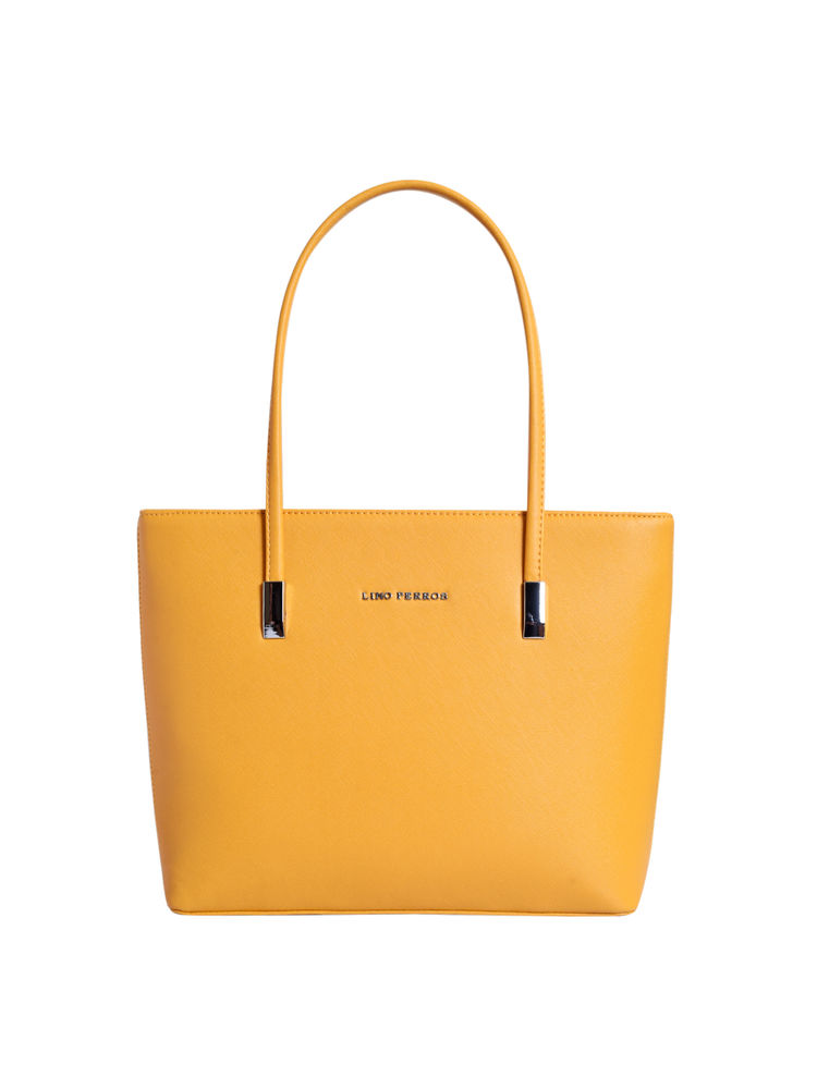 Lino Perros Yellow Handbag-image-12