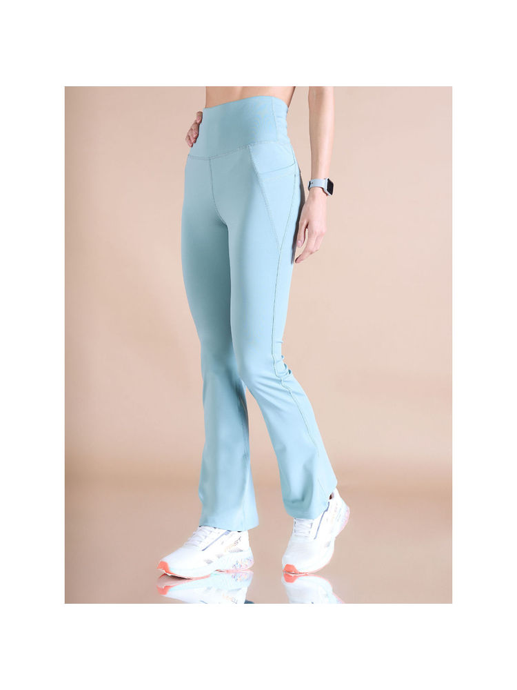 Women Stretchable Flared Pants With Pockets-image-34