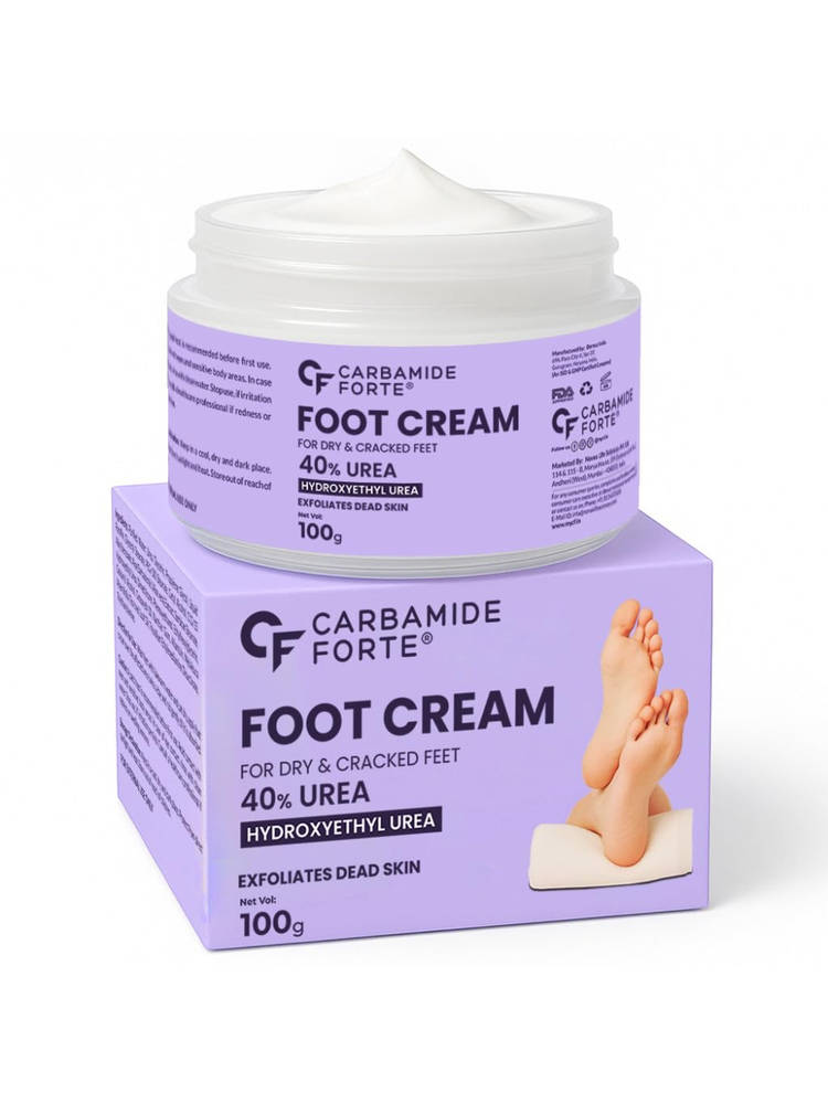 Carbamide Forte 40% Urea Foot Cream For Dry And Cracked Feet