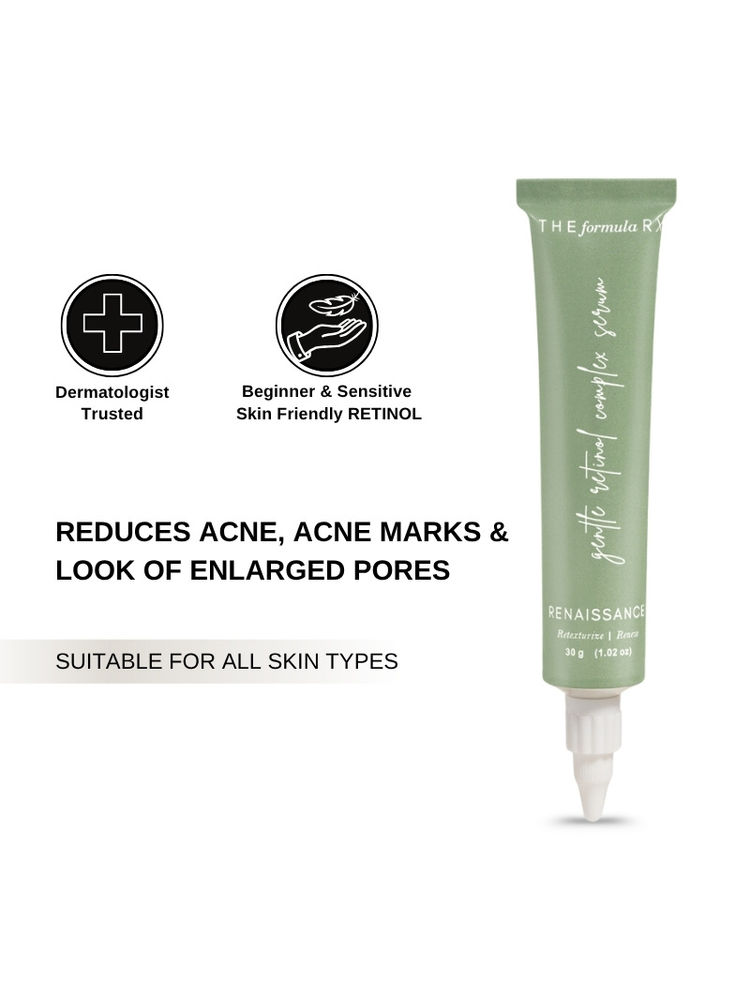 The Formularx Gentle Retinol Night Serum For Acne, Dark Spots, Enlarged Pores & Anti-Aging Care-picture-11