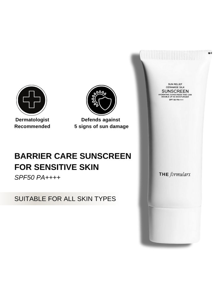 The Formularx Sun Relief Ceramide Silk Sunscreen Spf 50 Pa++++ With Niacinamide & Peptide-picture-24