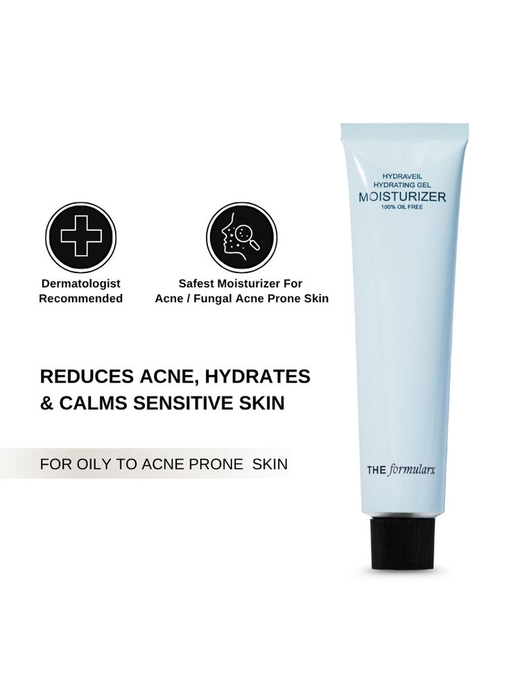 The Formularx Hydraveil Moisturizer With Ectoin & Ceramide For Oily, Acne, & Fungal Acne Prone Skin-picture-28