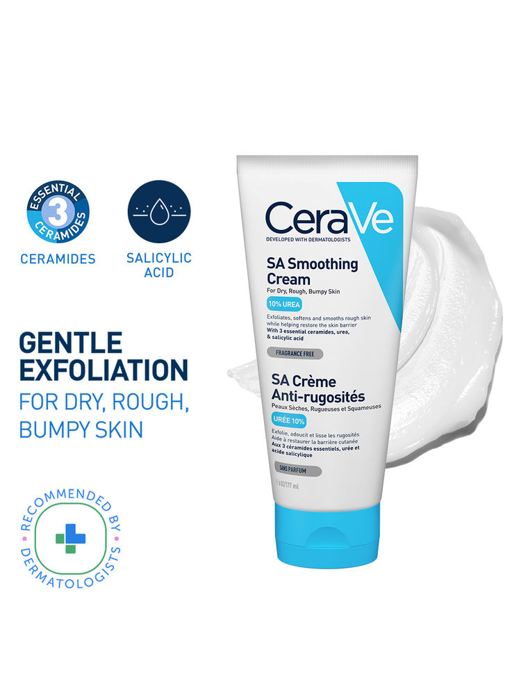 CeraVe SA Smoothing Cream for Exfoliating Rough & Bumpy Skin with Salicylic Acid-picture-26