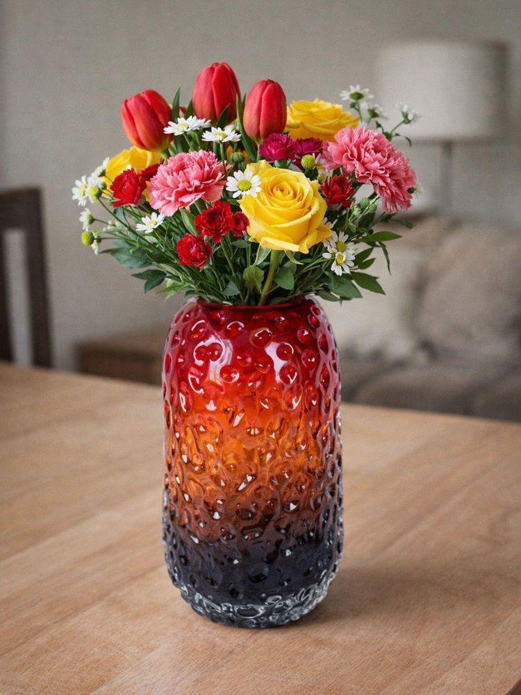 Smokey Cocktail Royal Prism Glass Vase - Option A-image-18