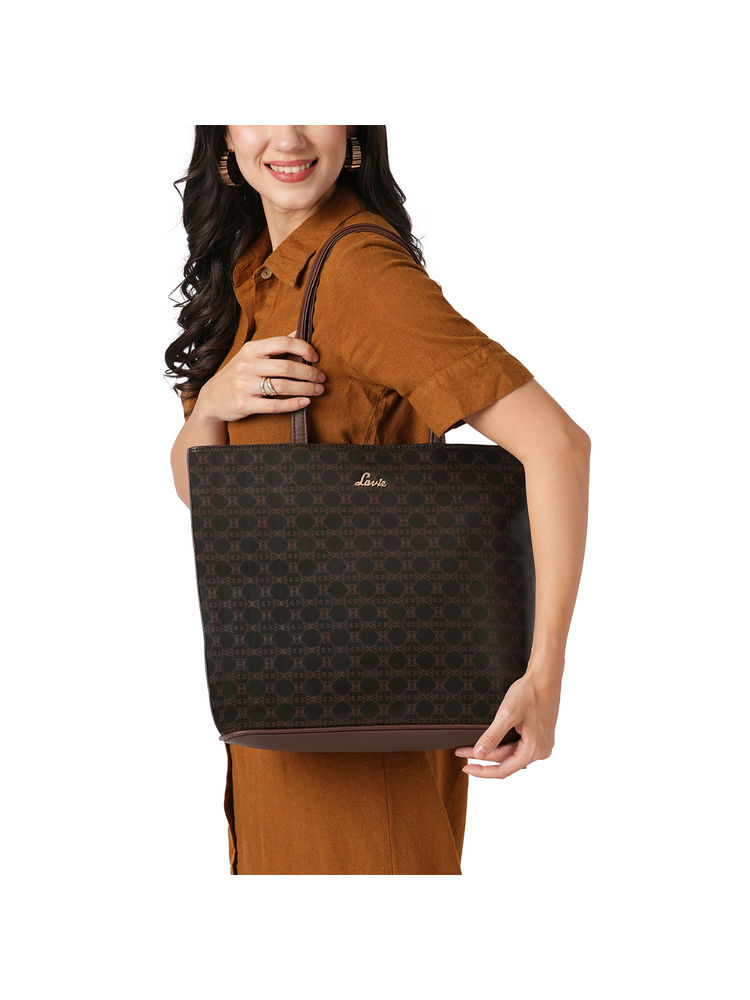 Lavie Womens Black Pavo Tote Bag (L)-picture-21