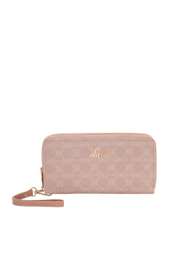 Lavie Womens Pink Mono Savy Zip Wallet (L)-picture-13