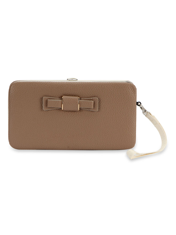 NFI Essentials Clutch Hand Wallet Card Holders Money Brown Mobile Purse-picture-26