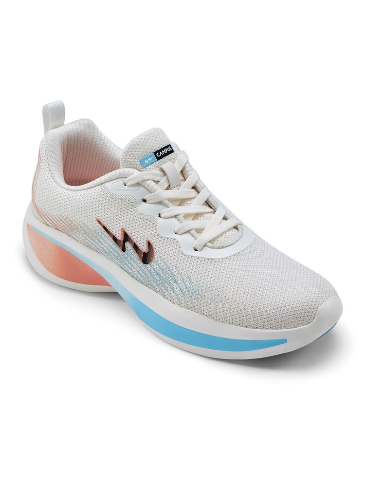 Campus Draco Women Off White Running Shoes-picture-21