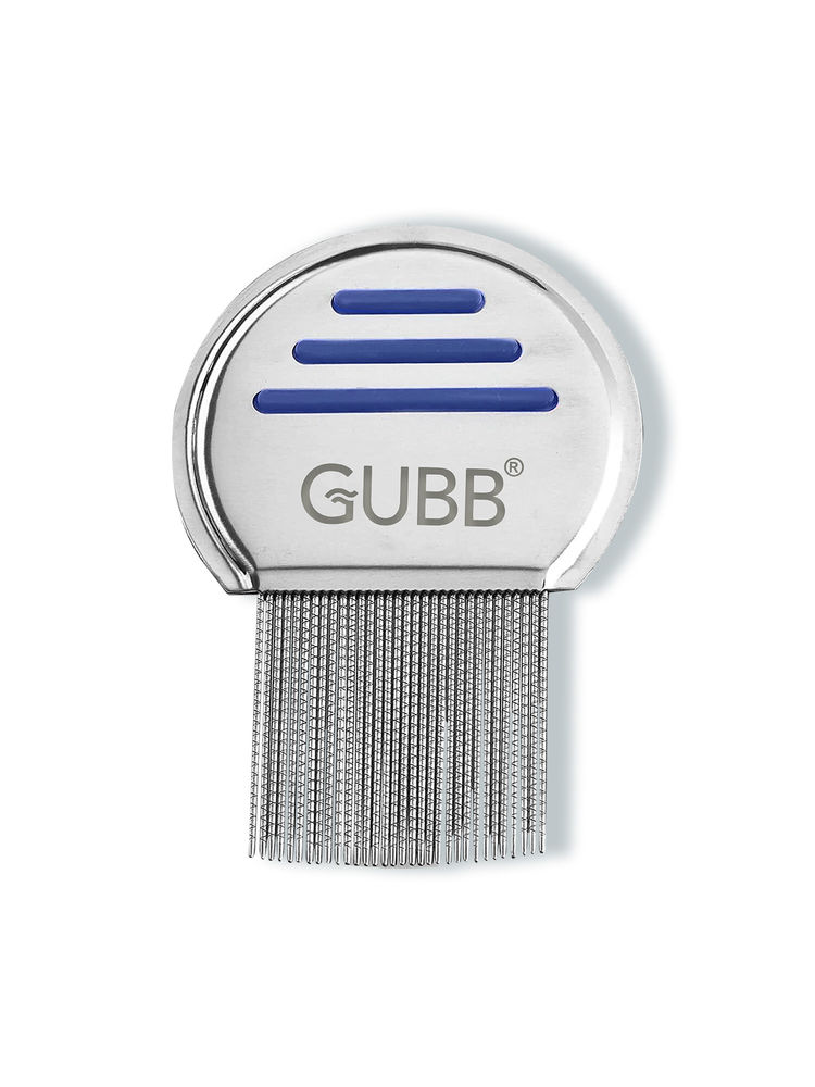 GUBB Metal Lice Comb with Textured Grip-image-10