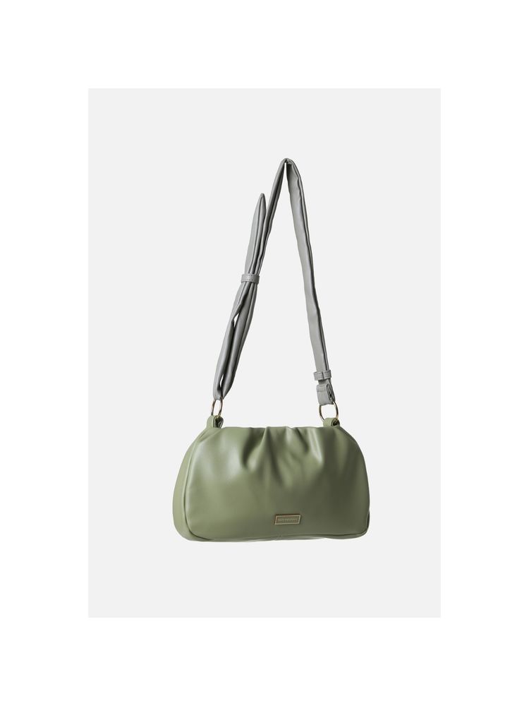 Van Heusen Women Green Solid Casual Sling Bag-picture-24