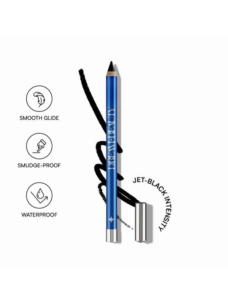 Dream Beauty Eclipse Kohl Pencil, Waterproof, Smudgeproof Kajal, Lasts Upto 12Hr - Space Black-picture-14