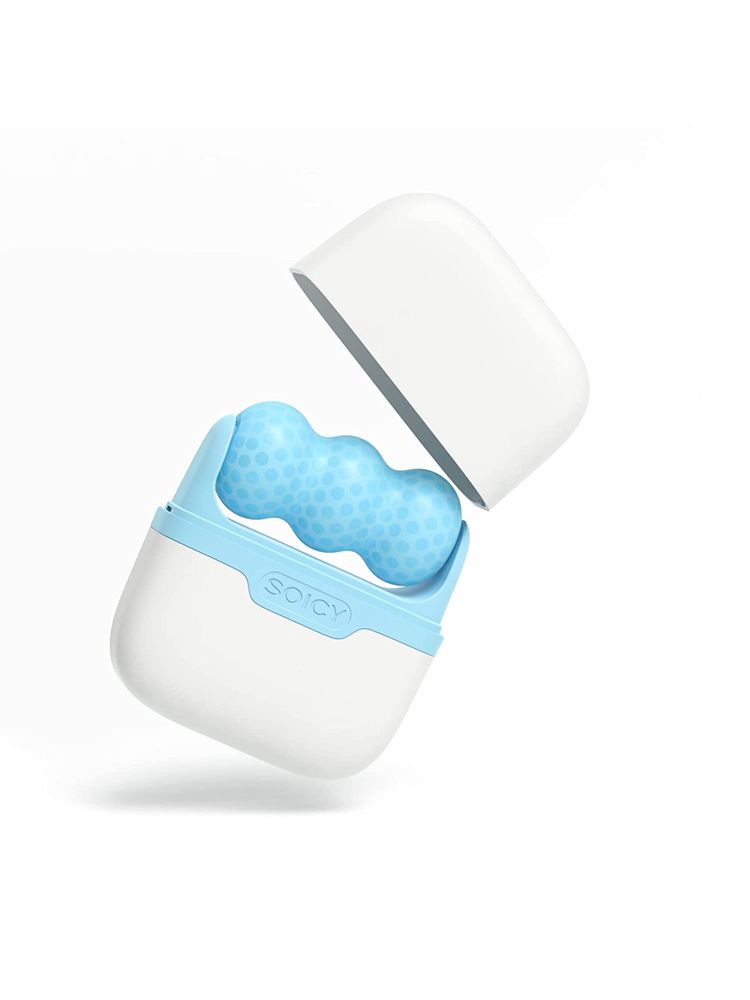 Getmecraft Ice Roller For Face & Eye, 2 In 1 Puffiness, Migraine & Pain Relief Facial Ice Roller