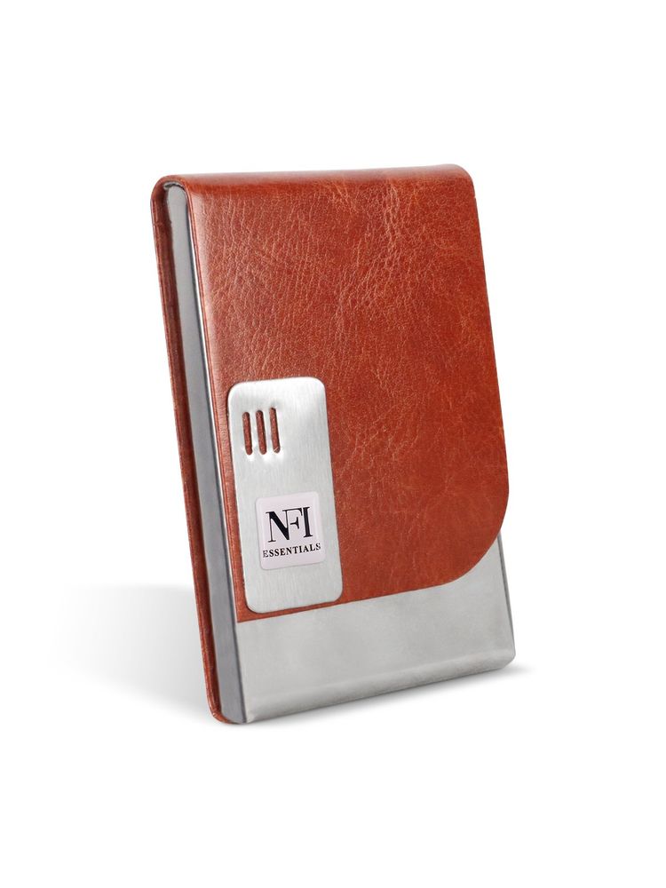 NFI Essentials PU Leather and Stainless Steel Credit Card Holder (S)-picture-15