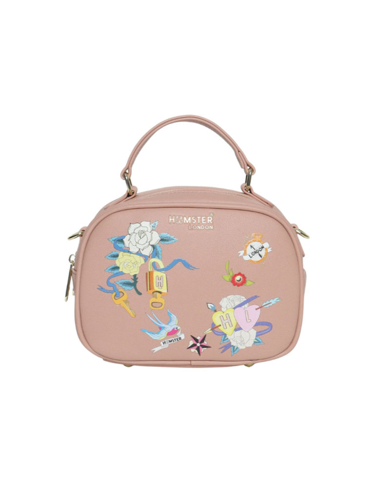 Hamster London Millionaire Victoria Sling Bag Pink (M)-picture-13