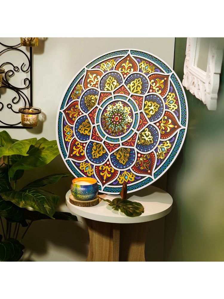 Island Rangoli Smridhi Mandala - 16 Inches (Sd 16-A) Handcrafted Mandala Art-picture-15