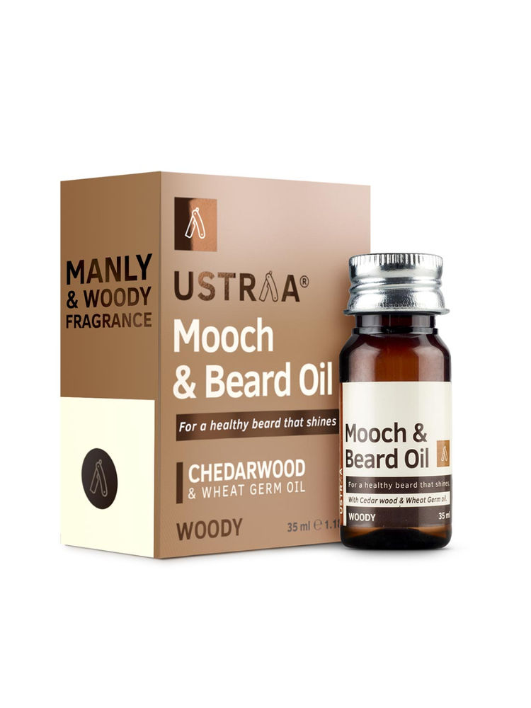 Ustraa Woody Mooch and Beard Oil