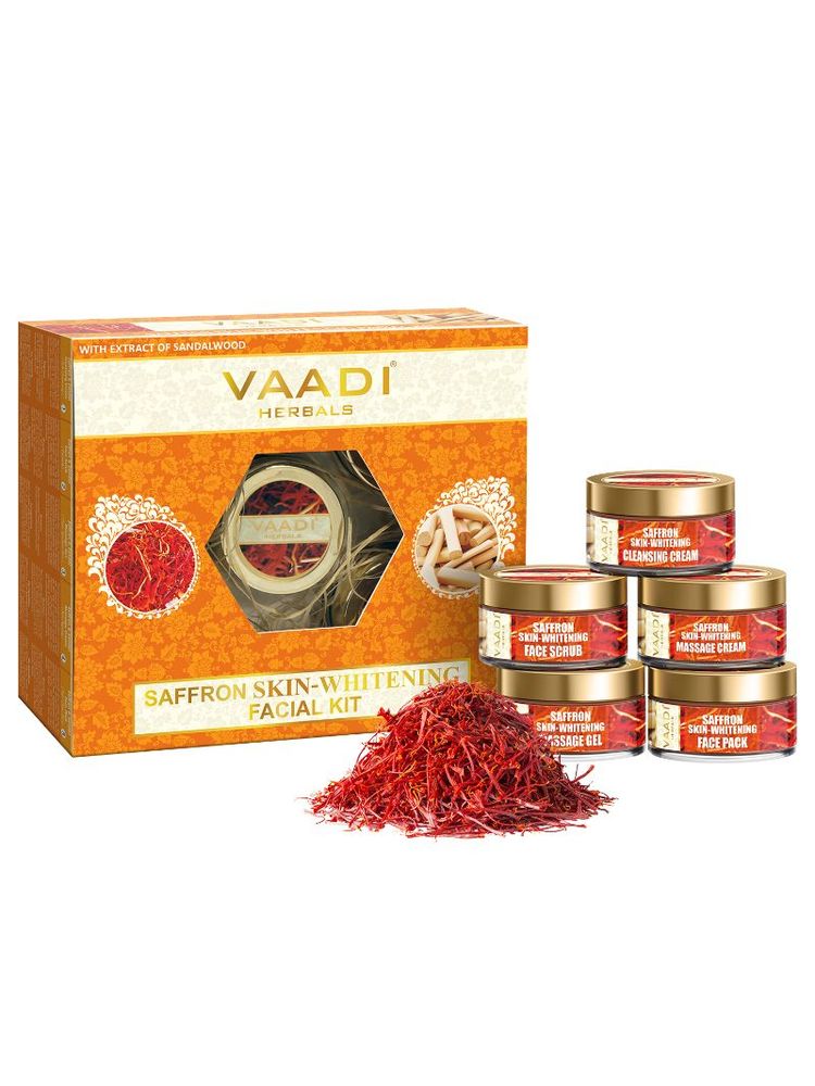 Vaadi Herbals Saffron Skin Whitening Facial With Extract Of Sandalwood-picture-36